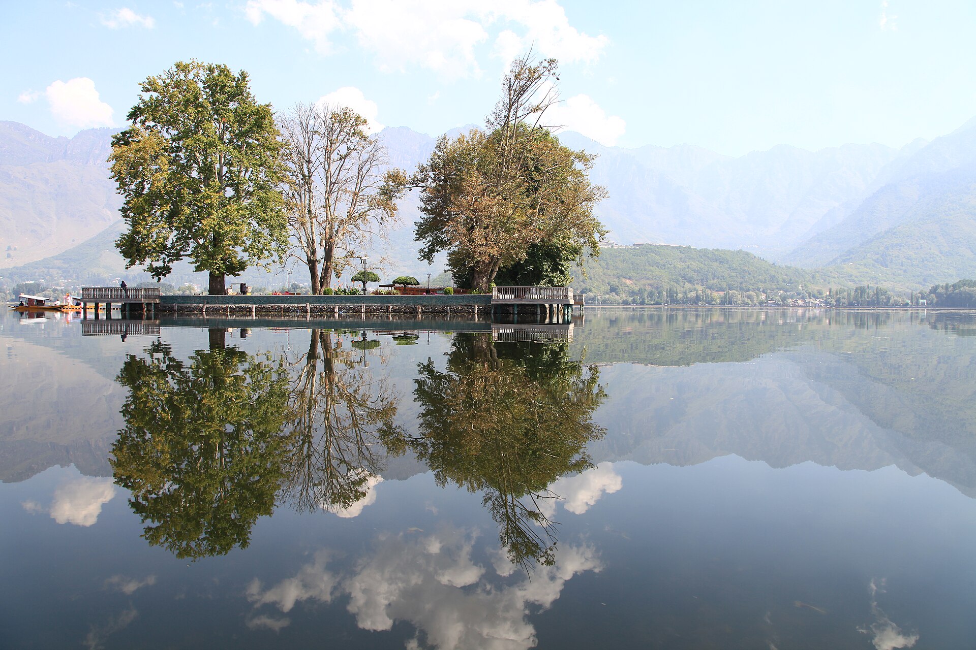 Char Chinar island on Dal Lake, Srinagar — Firdous Tours photo gallery